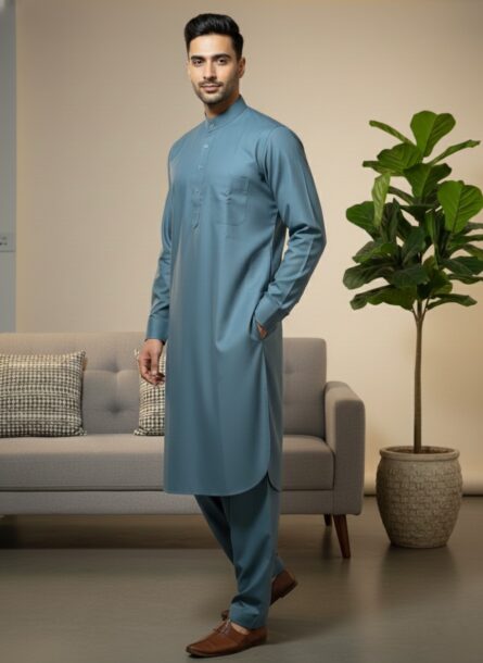 Classic Winter Pathani Suit - Image 2