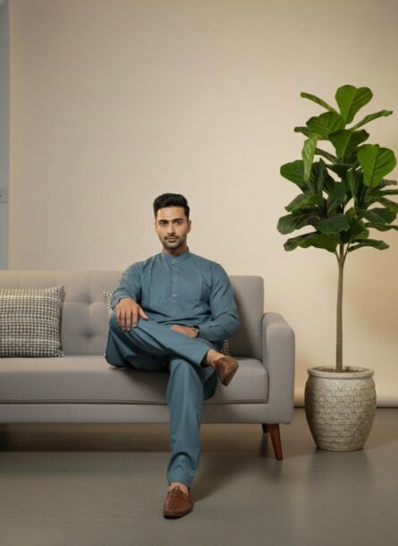 Classic Winter Pathani Suit - Image 3