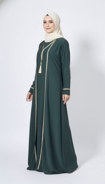 Summer Shrug Abaya – Nisaei Collection - Image 4