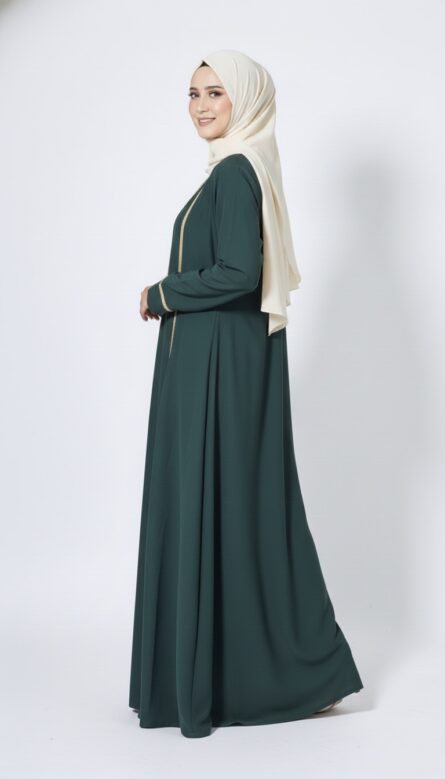 Summer Shrug Abaya – Nisaei Collection - Image 3