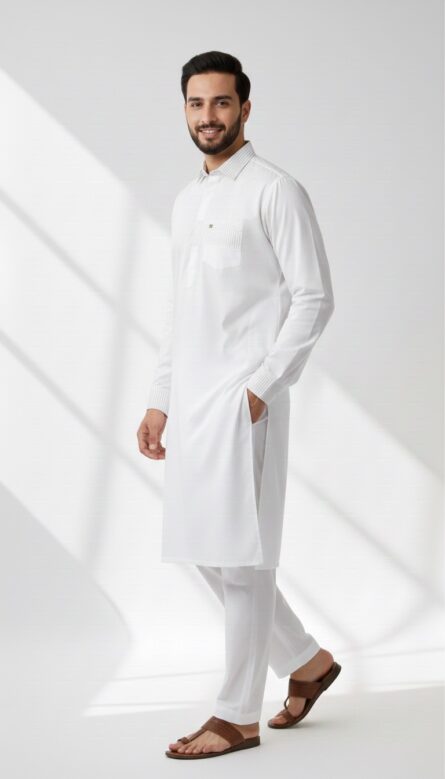 Modern Fit Kurta Pyjama - Image 4
