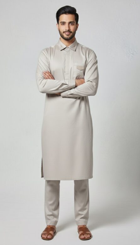 Classic Summer Kurta Pyjama - Image 4