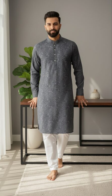 Classic Summer Kurta Pyjama - Image 3