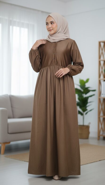 Winter Classic Abaya - Image 3