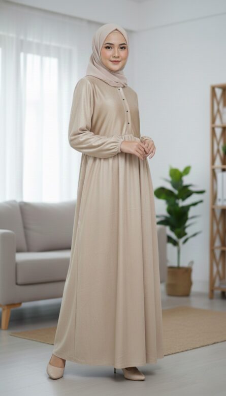 Winter Classic Abaya - Image 4